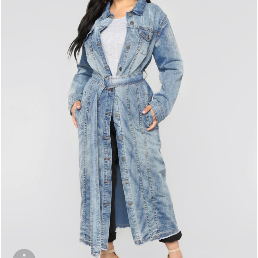 Long Denim Jacket